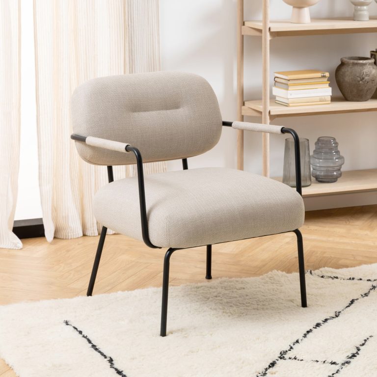 Bendt Fauteuil Calyn Stof - Beige