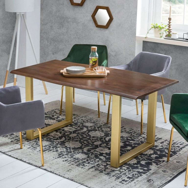 Artistiq Eettafel Tahisha Acaciahout, 160 x 85cm - Bruin