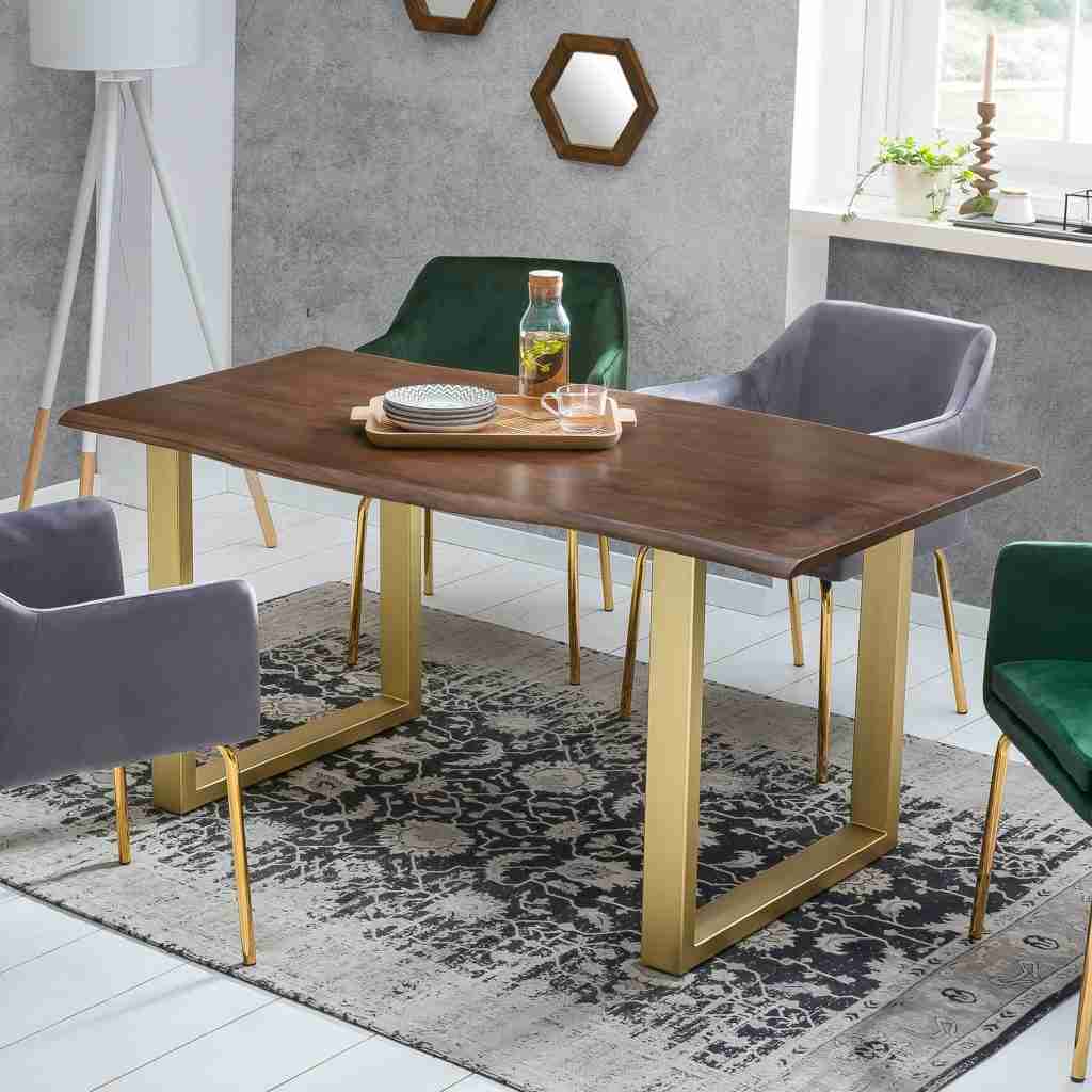 Artistiq Eettafel Tahisha Acaciahout, 160 x 85cm - Bruin