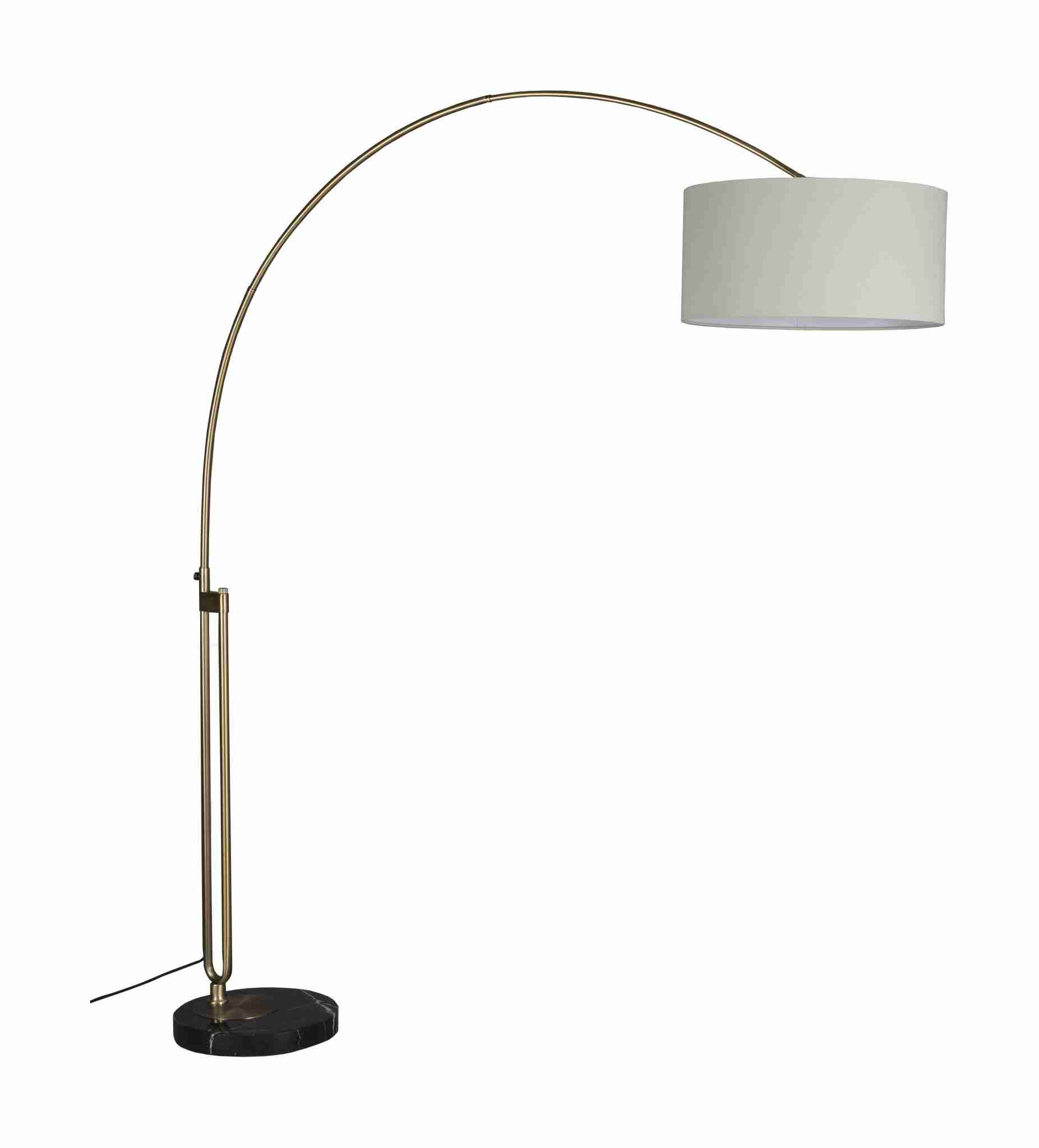 Dutchbone Vloerlamp Archie 212cm hoog - Beige