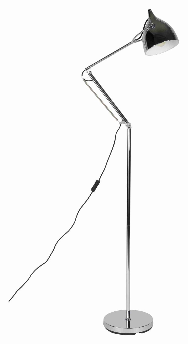 Zuiver Vloerlamp Reader - Chrome