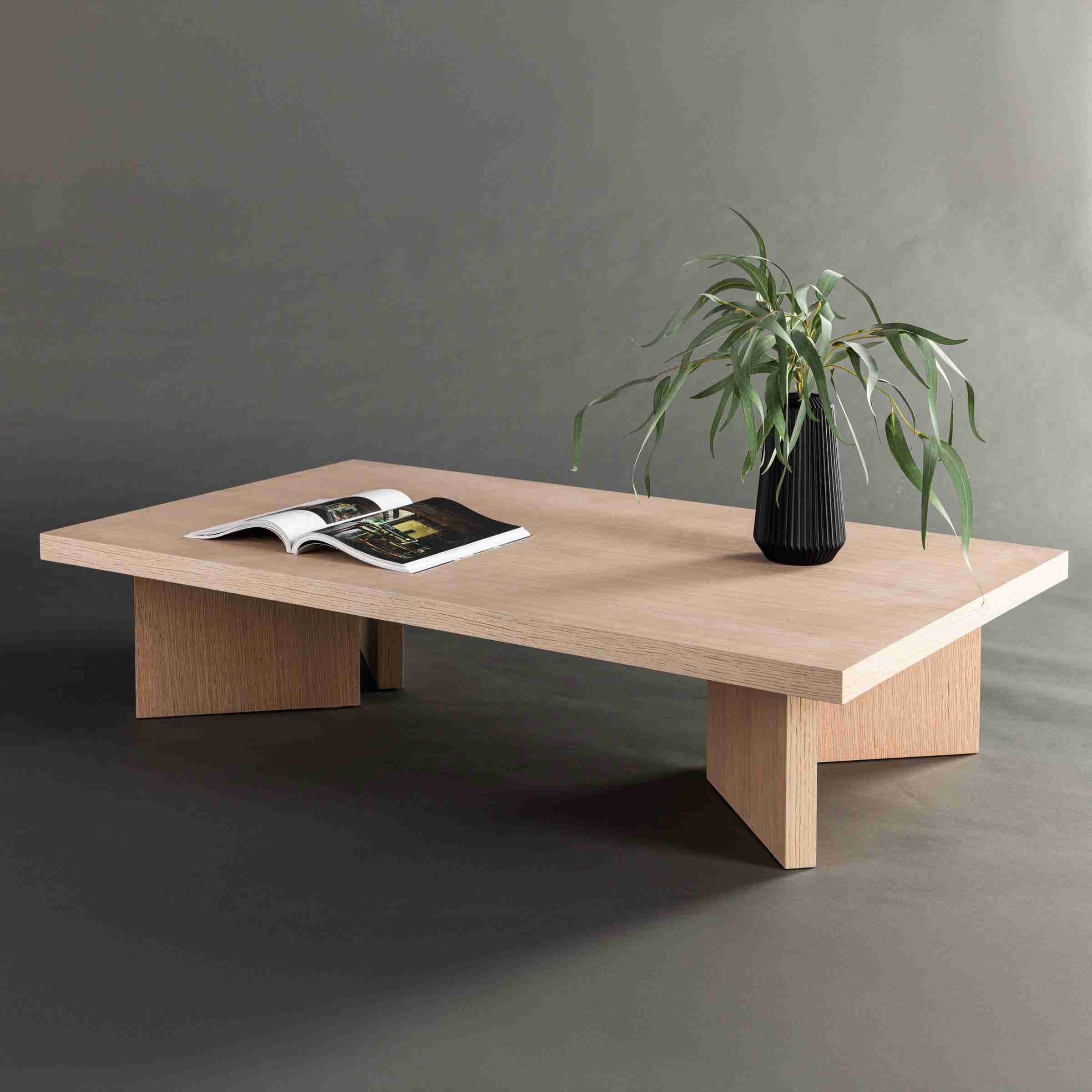 Nohr Salontafel Navarro 140 x 80cm - Whitewash - Japandi
