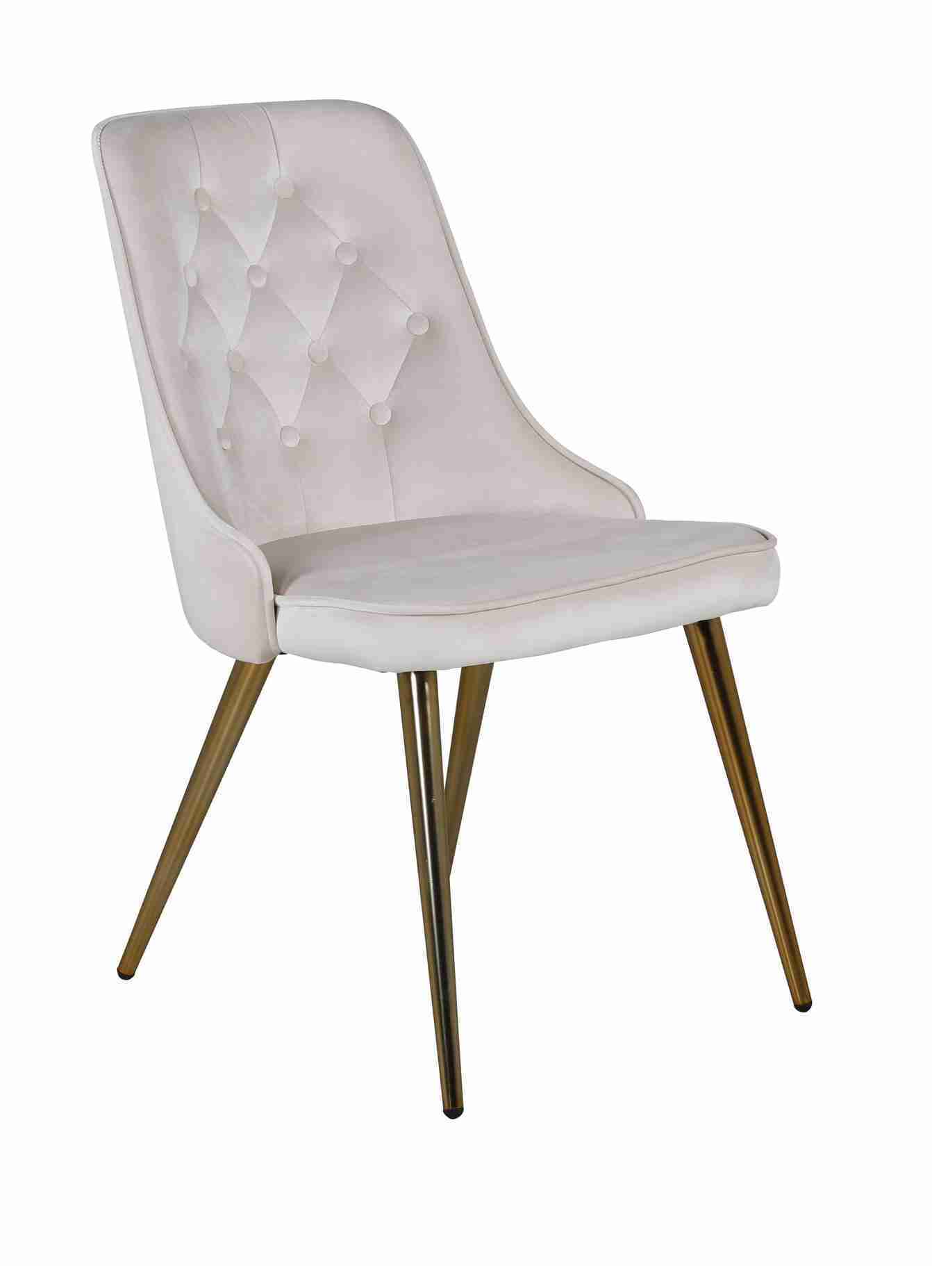Nohr Eetkamerstoel Damar Velvet - Beige