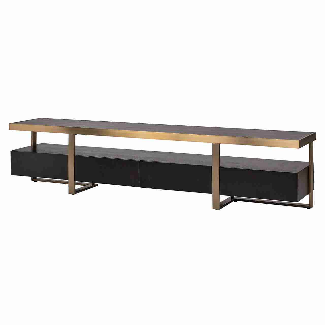 Richmond TV-meubel Diddley Eiken, 220cm - Bruin