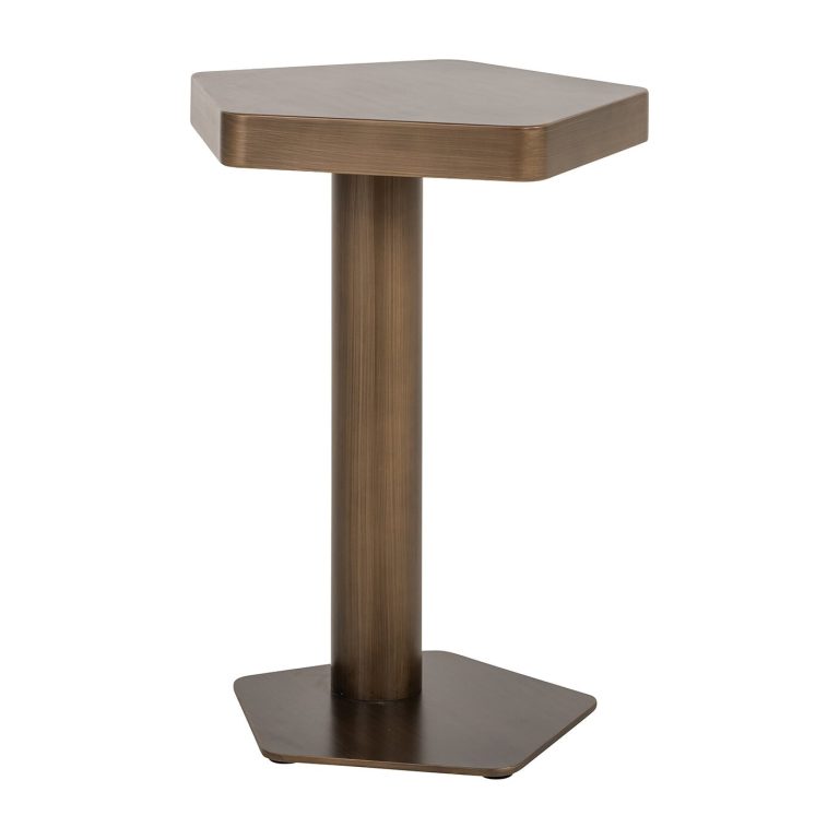 Richmond Laptoptafel Hexa 45 x 44cm - Brushed Gold