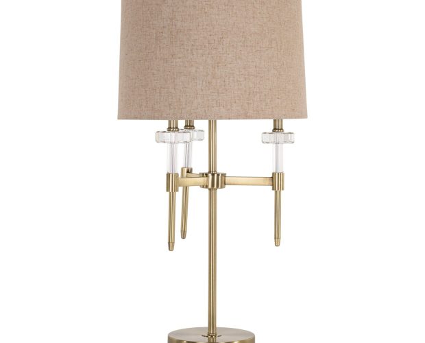 Richmond Tafellamp Josie 80cm - Brushed gold