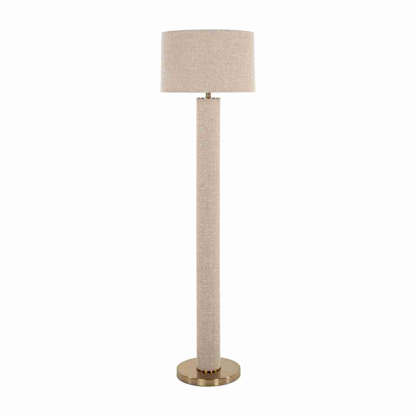 Richmond Vloerlamp Joline Linnen, 161cm hoog - Beige