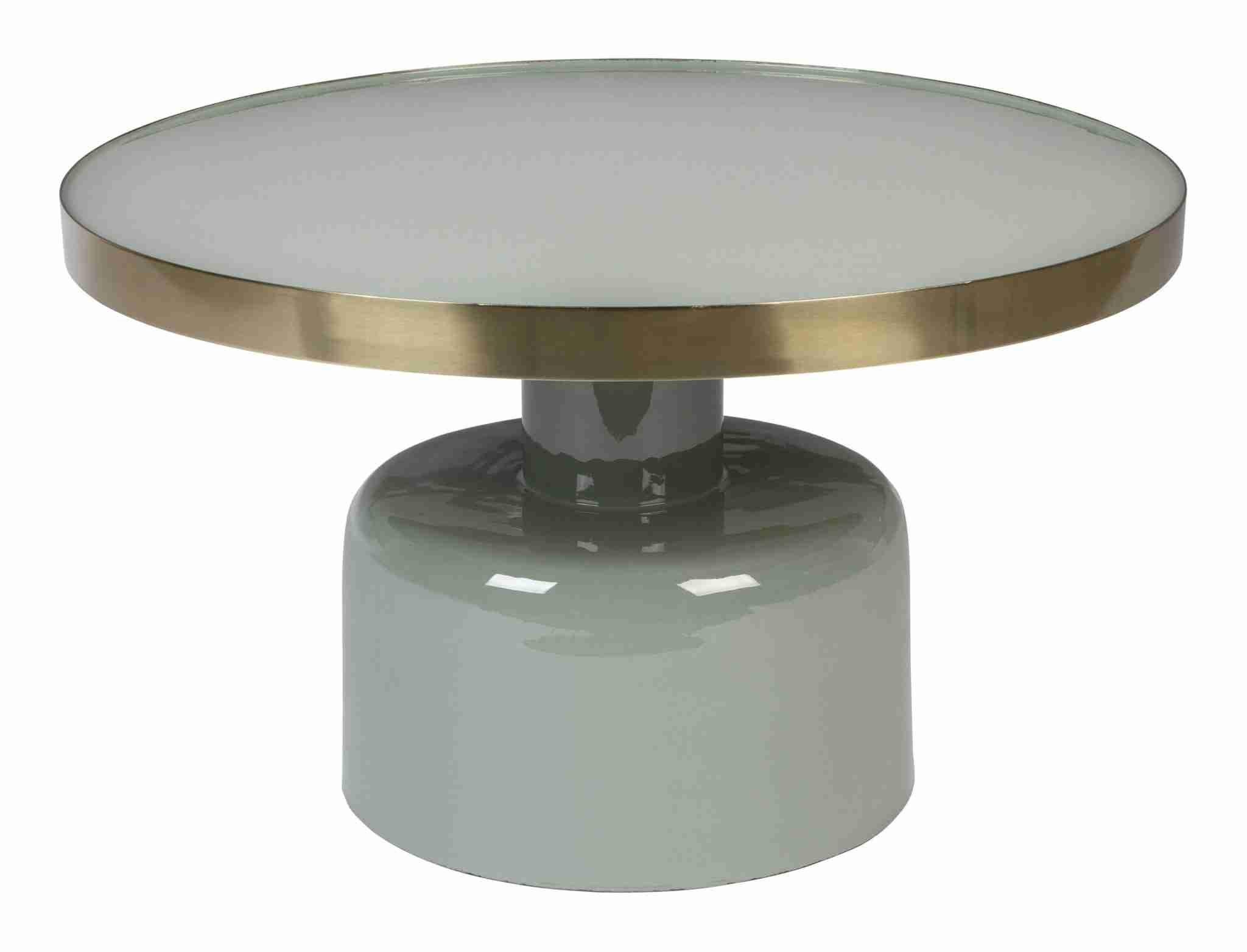 Zuiver Ronde Salontafel Glam 60cm - Groen