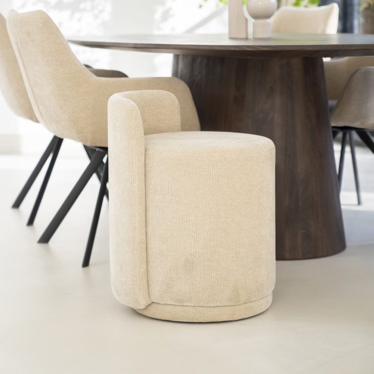 By-Boo Eetkamerstoel Marque - Taupe