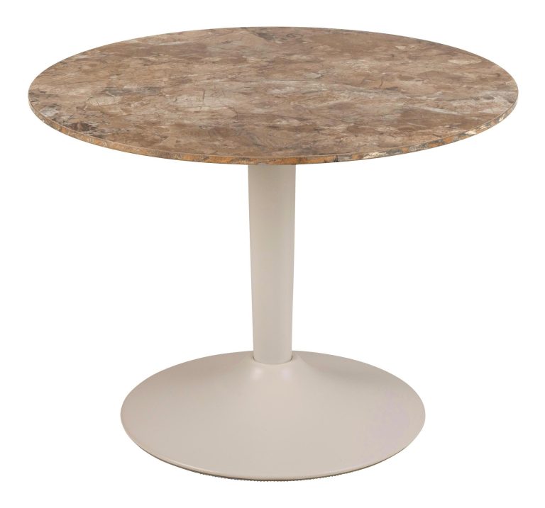 Bendt Ronde Salontafel Tempest Keramiek, 60cm - Bruin/Grijs