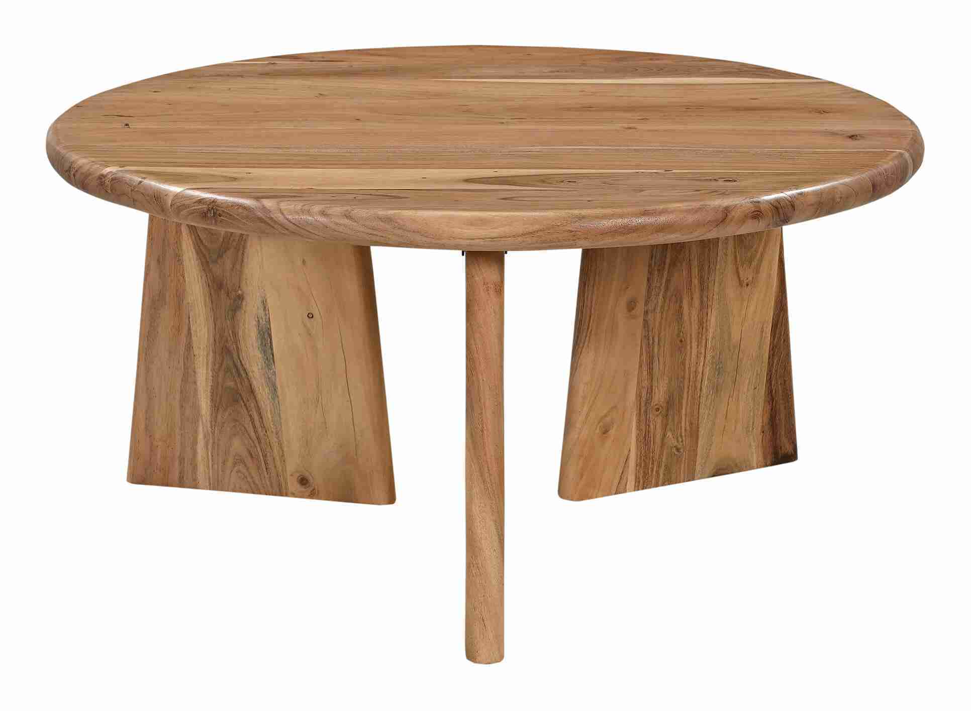 Artistiq Ronde Salontafel Sequia Acaciahout, 90cm - Bruin
