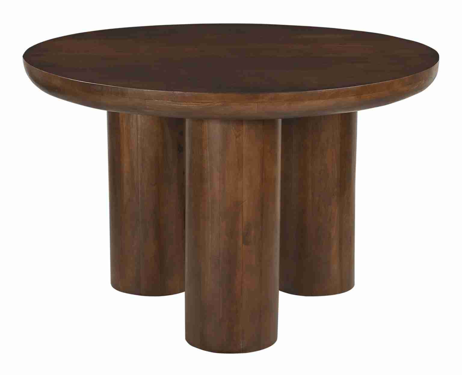 Artistiq Ronde Eettafel Leighanna Mangohout, 120cm - Bruin