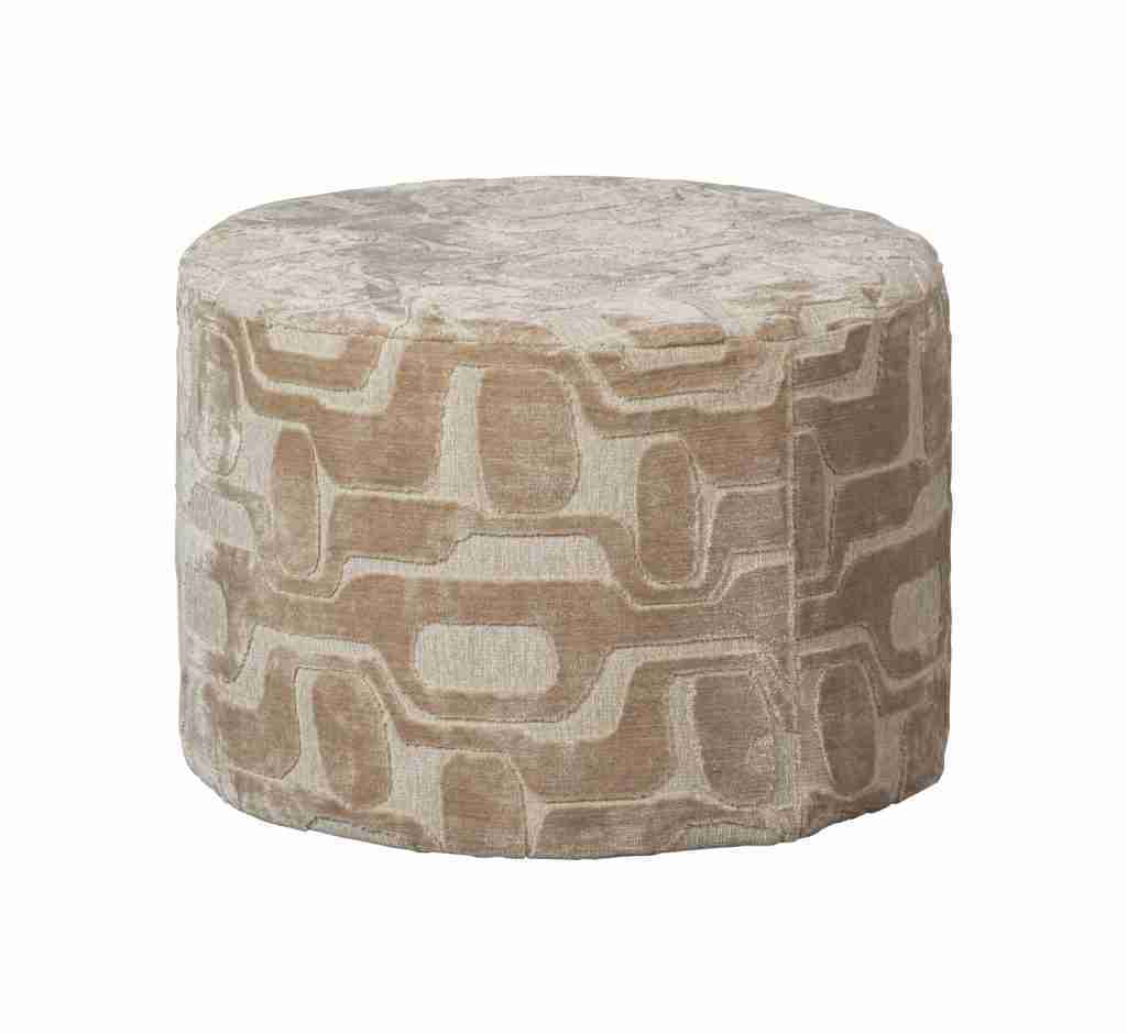 WOOOD Poef Yago 60cm - Naturel - Exclusive