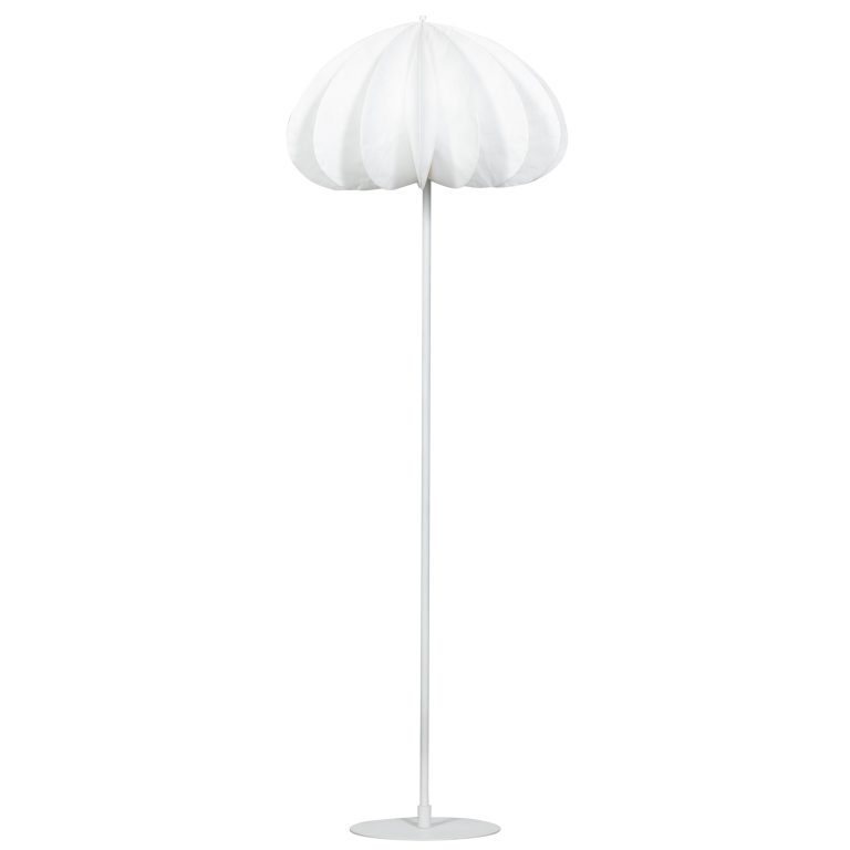 WOOOD Vloerlamp Dalia Papier, 150cm - Wit - Exclusive
