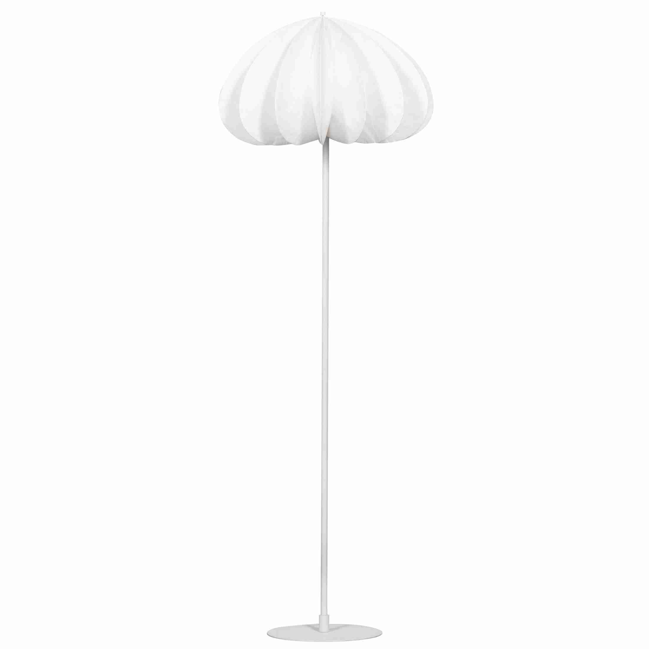 WOOOD Vloerlamp Dalia Papier, 150cm - Wit - Exclusive