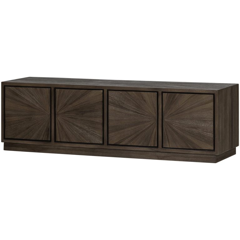 WOOOD TV-meubel Sun Teakhout, 150cm - Bruin