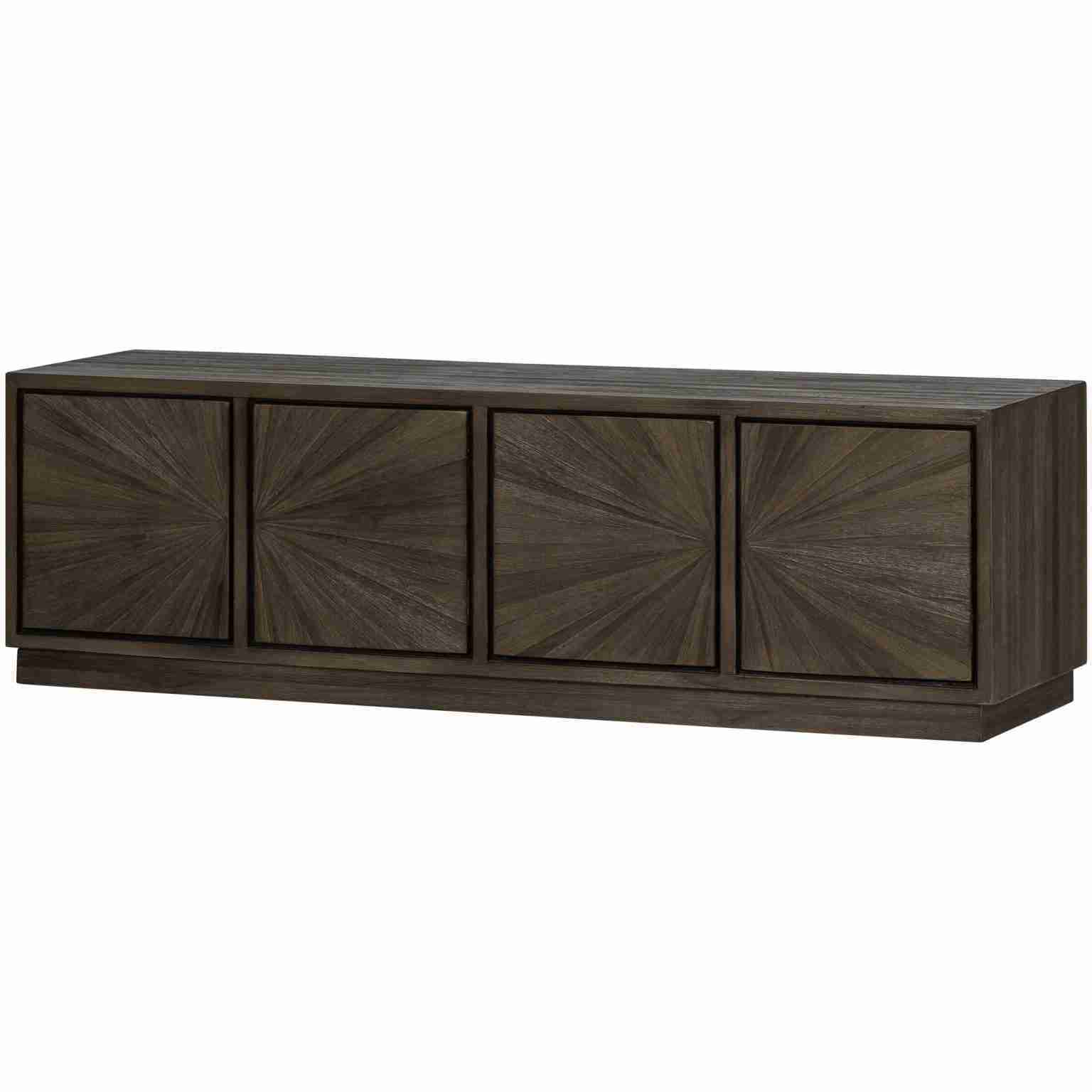 WOOOD TV-meubel Sun Teakhout, 150cm - Bruin