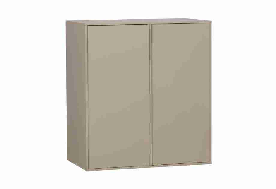 vtwonen Opbergkast Daily Closet Double, 110 x 100cm - Dakargrau