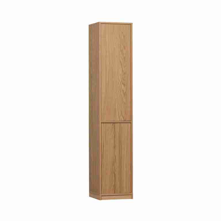 vtwonen Opbergkast Modulair Eikenhout, 200 x 40cm - Bruin