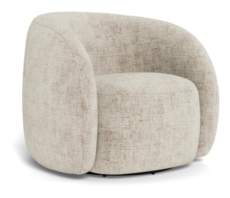 Bendt Draaifauteuil Zackery Chenille - Beige