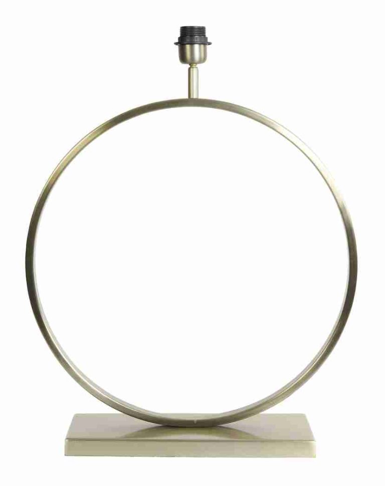 Light & Living Tafellamp Liva 57cm - Goud (excl. kap)