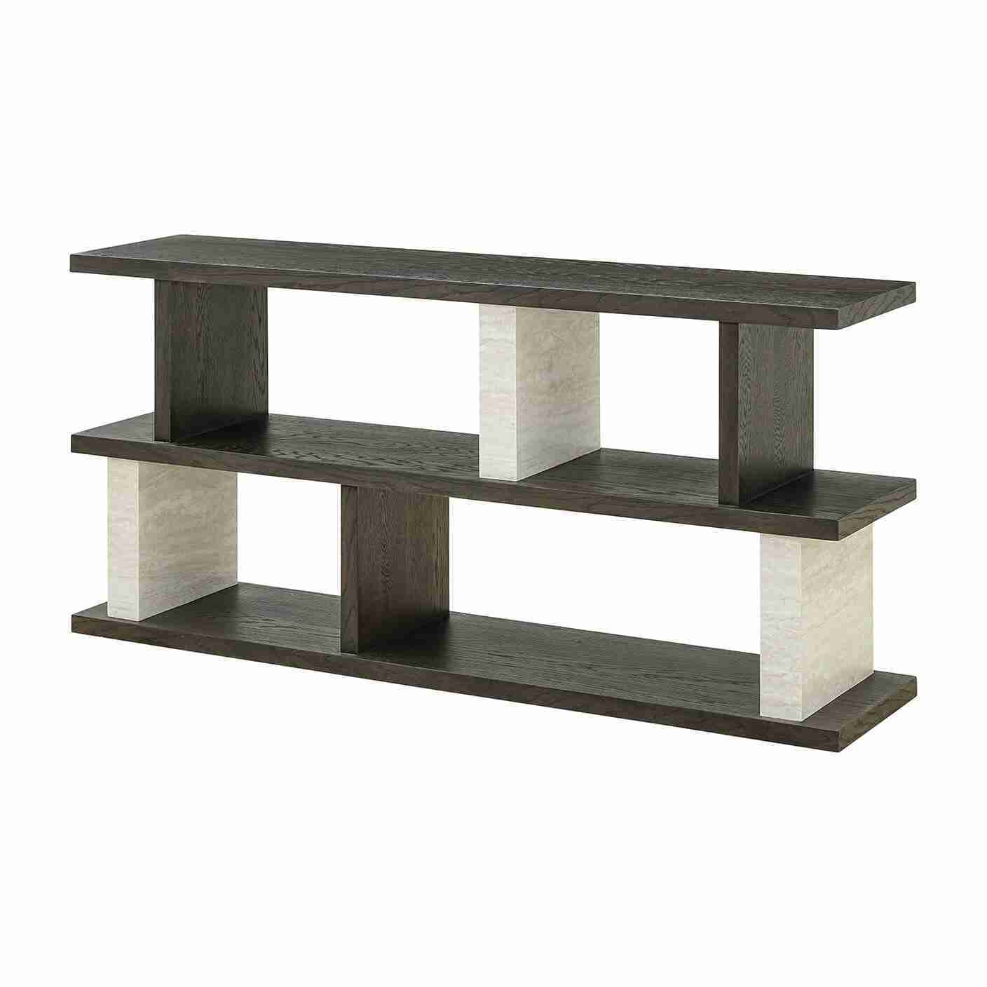 Richmond Sidetable Waldorf Eiken, 170cm - Bruin
