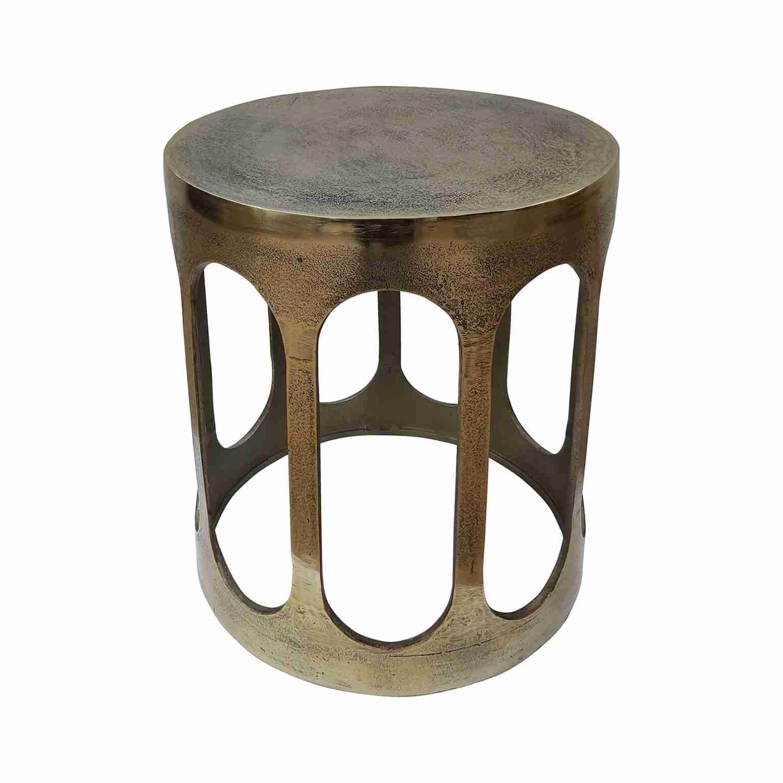 Richmond Ronde Bijzettafel Du Pont 45cm - Brushed Gold