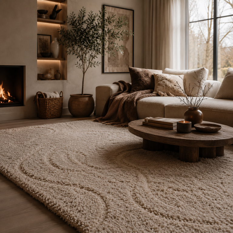 Vloerkleed Voor de Winter – Trends, Kleuren & Zachte Materialen