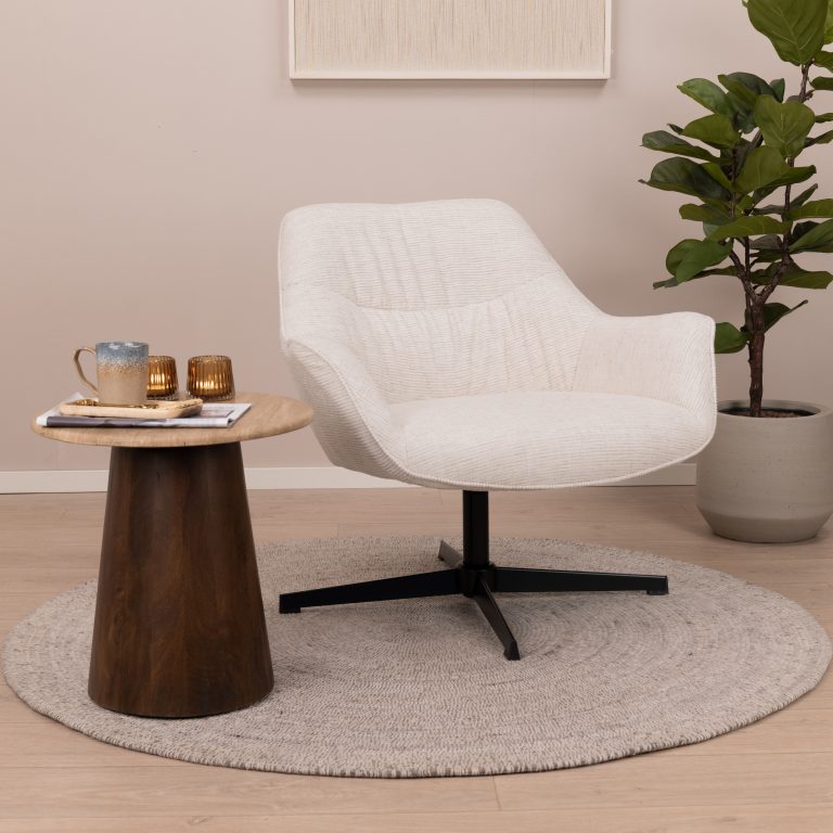 Sohome Draaifauteuil Dahlia Sand
