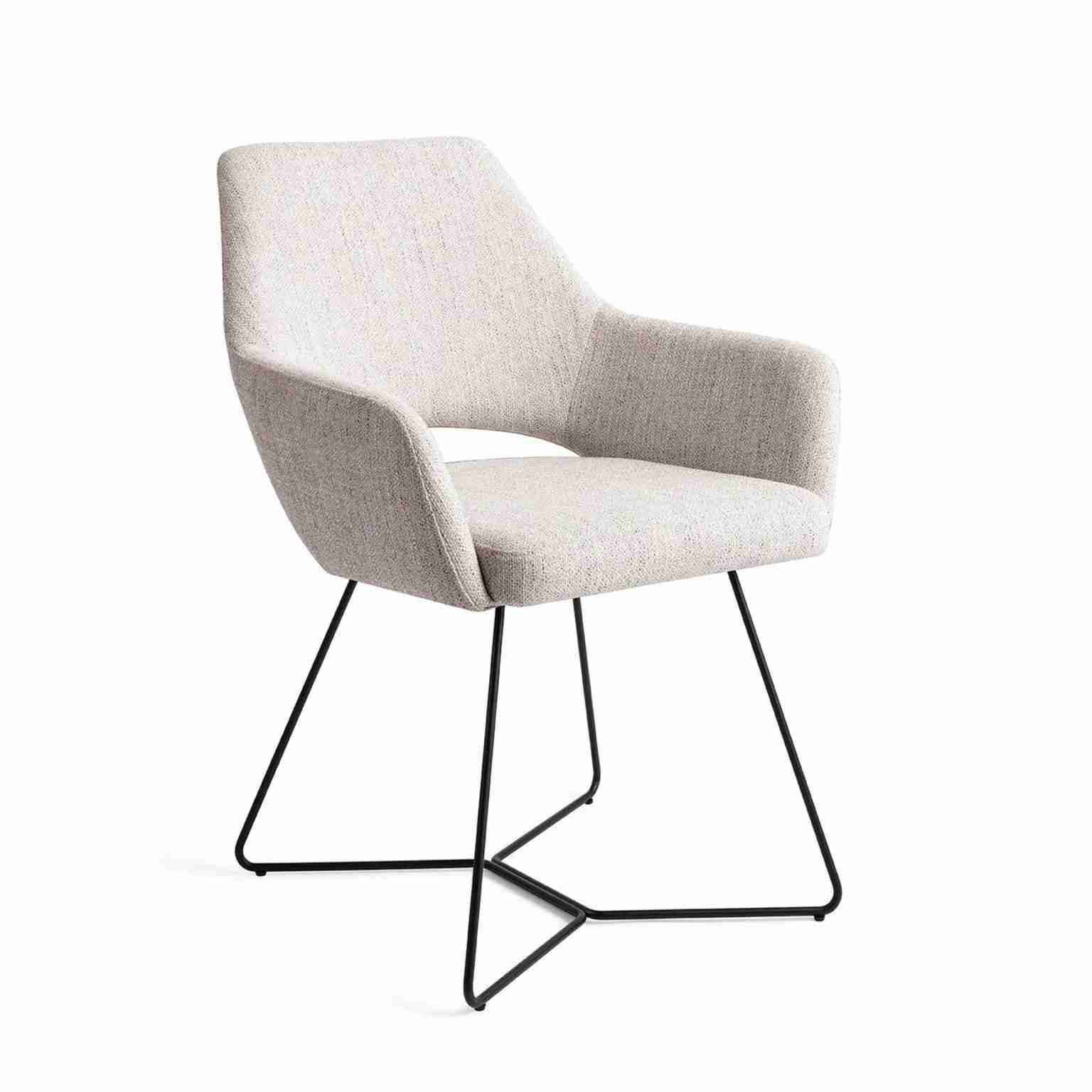 Jesper Home Eetkamerstoel Yanai Beehive Black - Pigeon