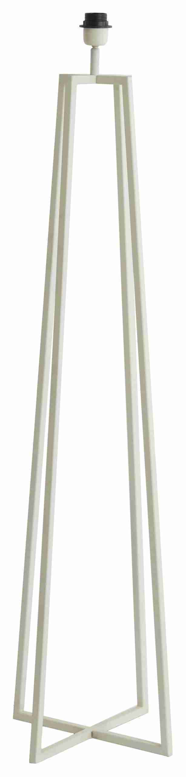 Light & Living Vloerlamp Miley 130cm - Crème (excl. kap)