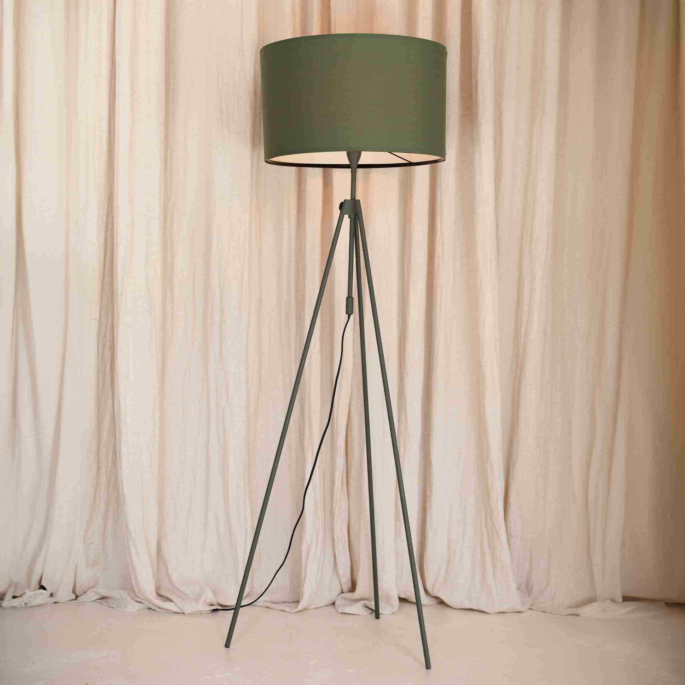 Zuiver Verstelbare Vloerlamp 'Lesley' 153-181cm, kleur Groen