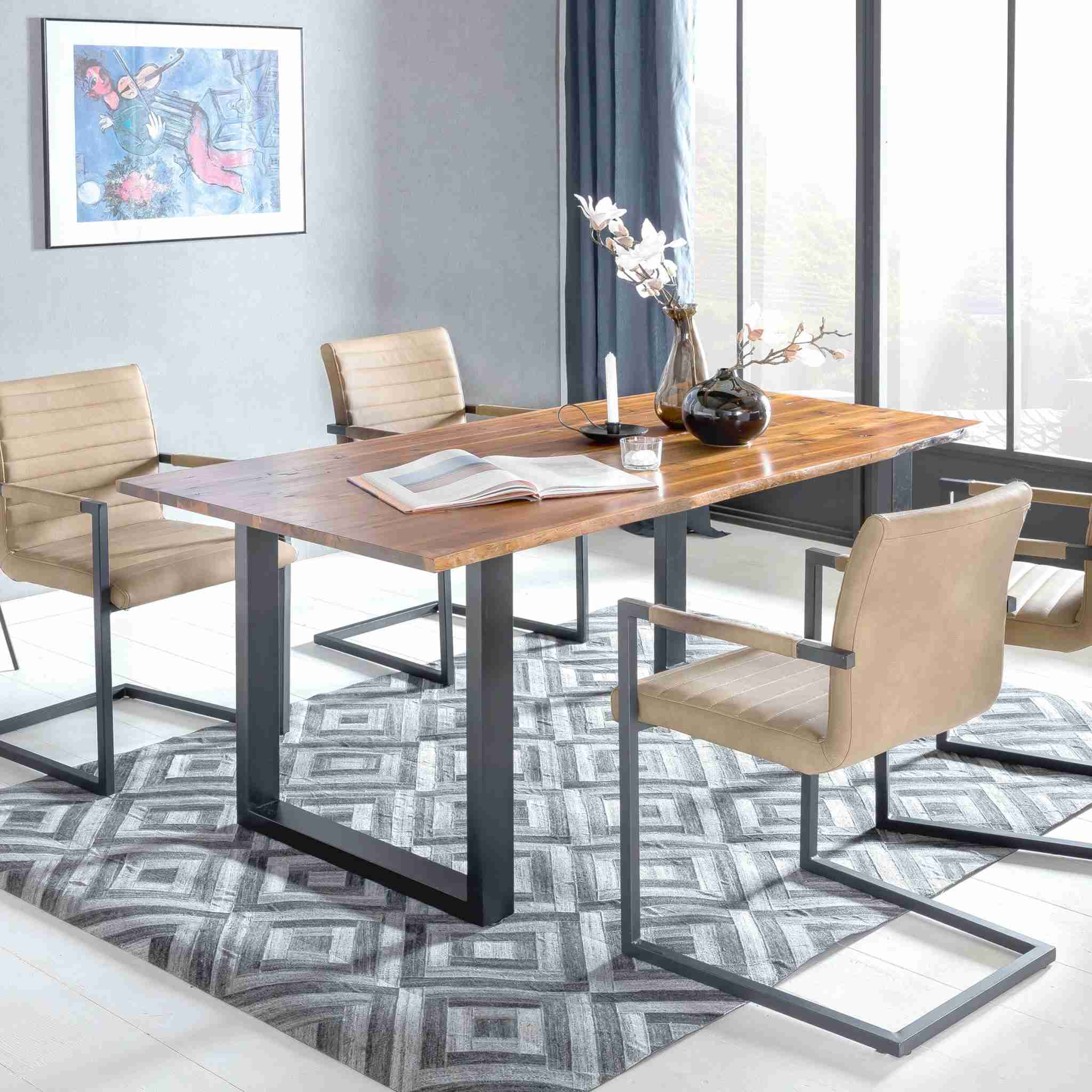 Artistiq Eettafel 'Sonya' Acaciahout, 120 x 80cm