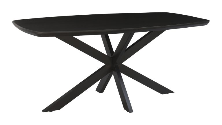 Livingfurn Deens Ovale Eettafel 'Jesper' Mangohout, 180 x 90cm