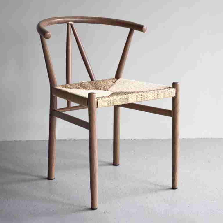 Nohr Eetkamerstoel 'Atalie' Rattan, kleur Bruin