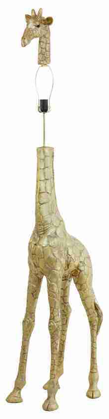 Light & Living Vloerlamp 'Giraffe' 184cm, kleur Antiek Brons (excl. kap)