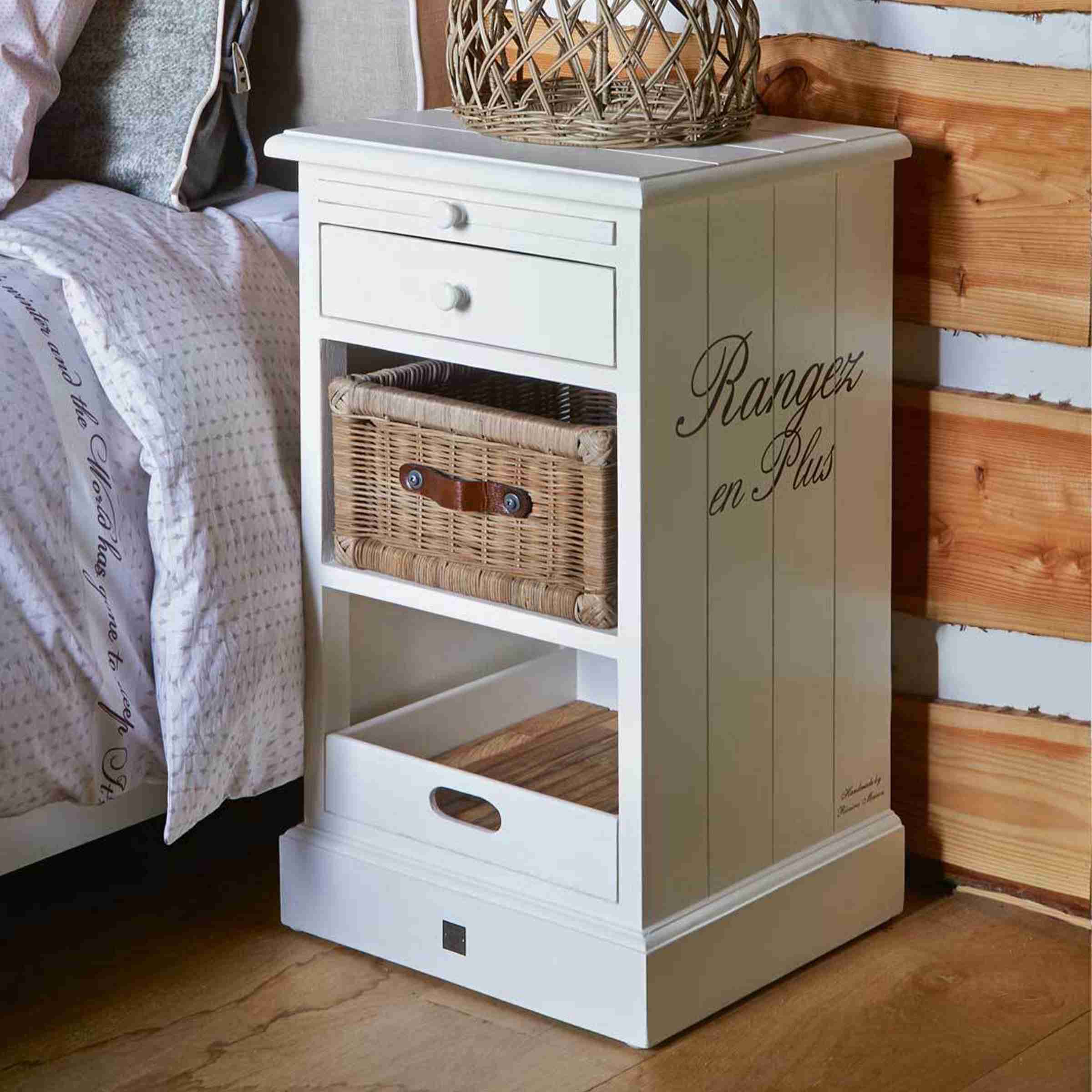 Rivièra Maison Nachtkastje 'Rangez en Plus'