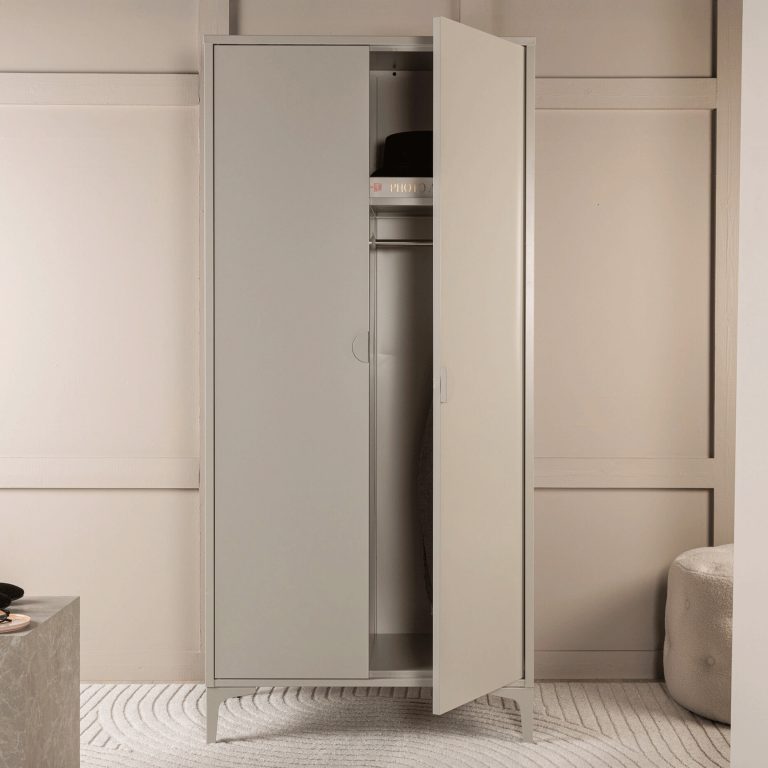 Nohr Kledingkast 'Danyella' 183 x 85cm, kleur Beige