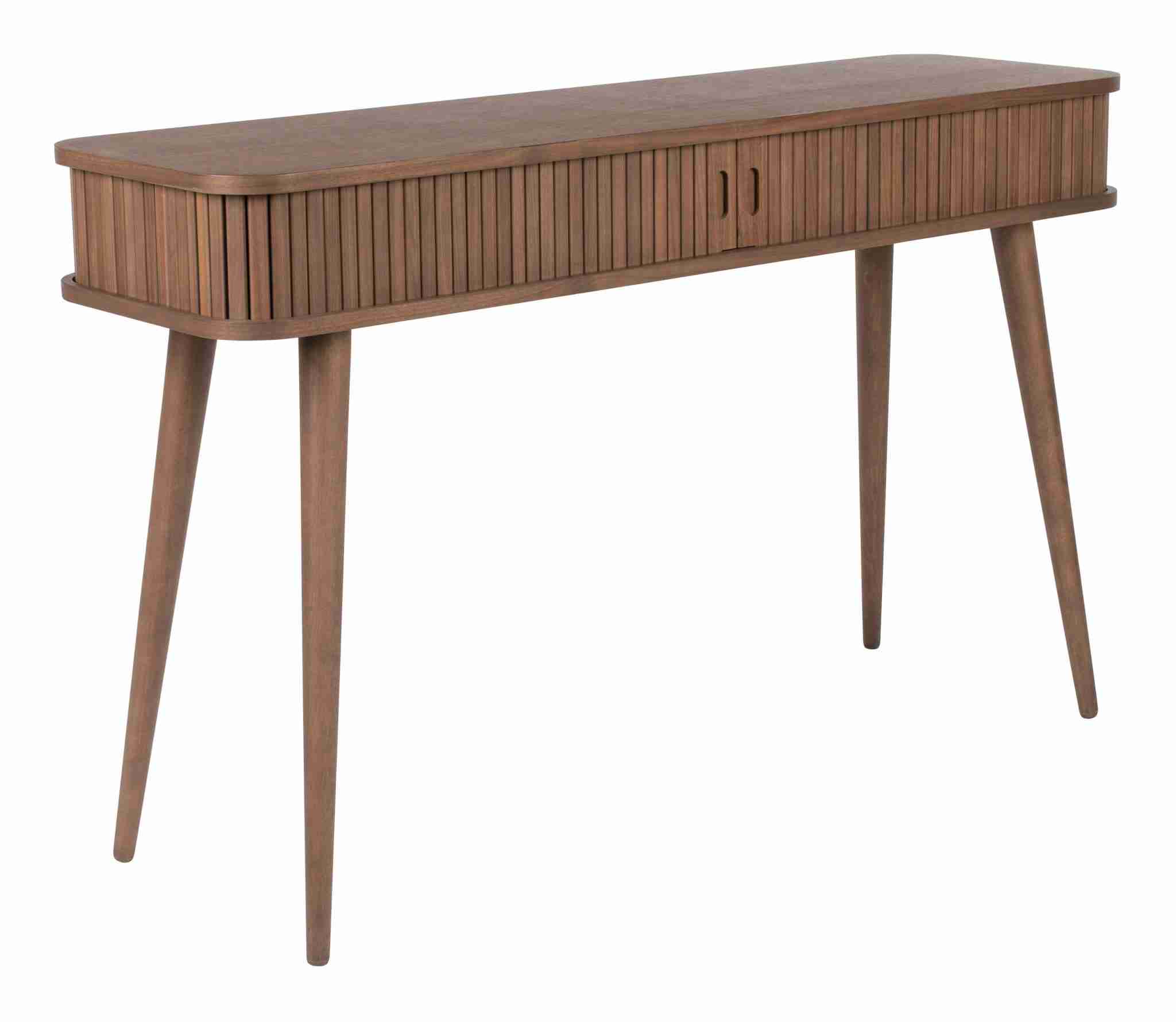 Zuiver Sidetable 'Barbier' Walnoothout, 120cm, kleur Bruin