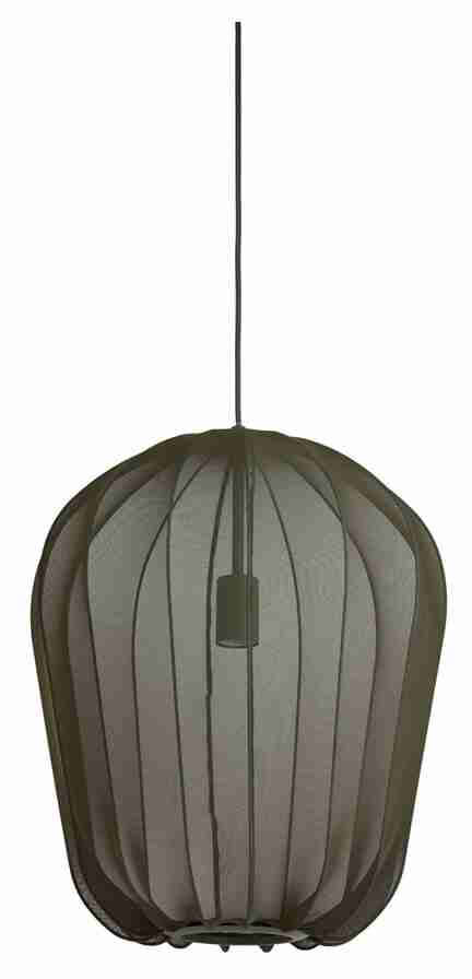 Light & Living Hanglamp 'Plumeria' 42cm, kleur Donkergroen
