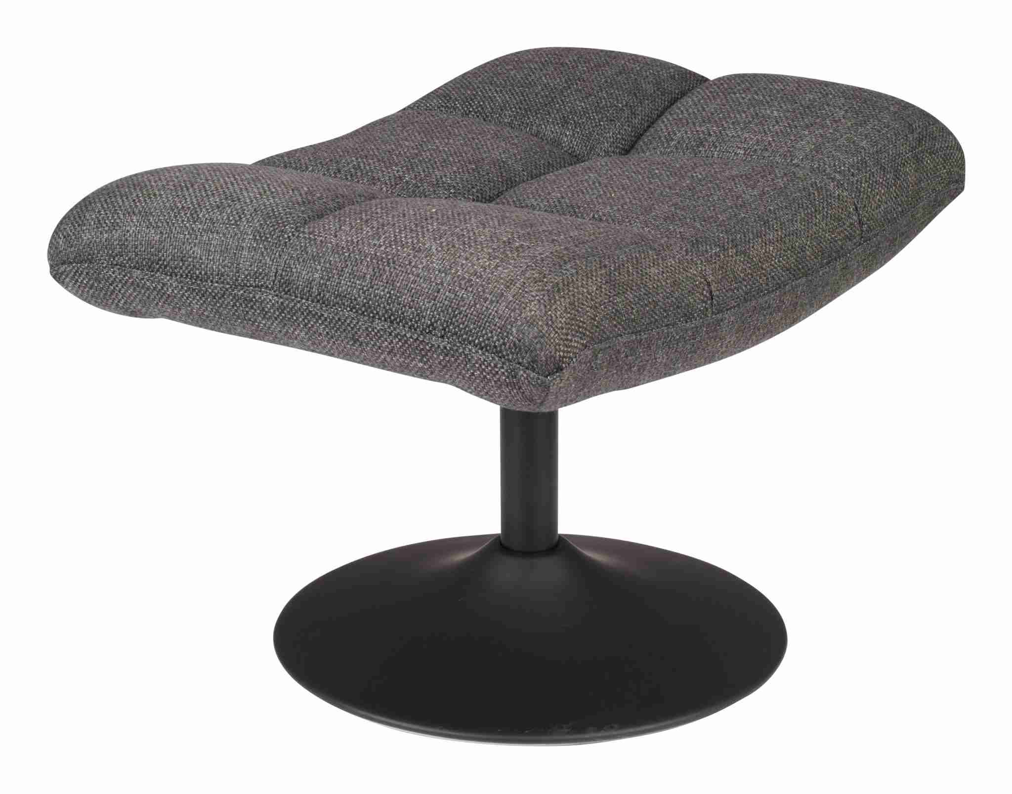 Dutchbone Hocker 'Bar', kleur Donkergrijs