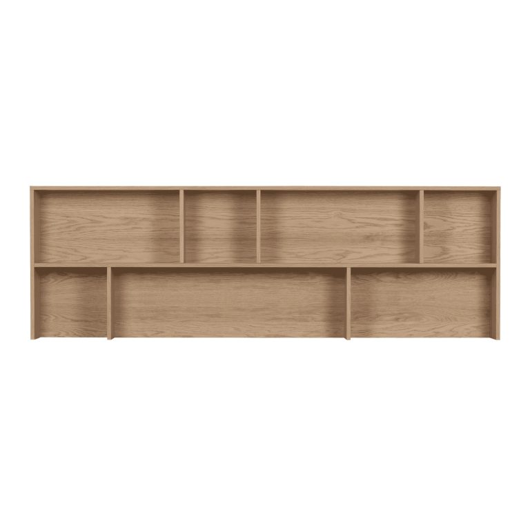 WOOOD Opzetkast 'New Gravure' t.b.v. Dressoir 'New Gravure' Eikenhout, kleur Naturel