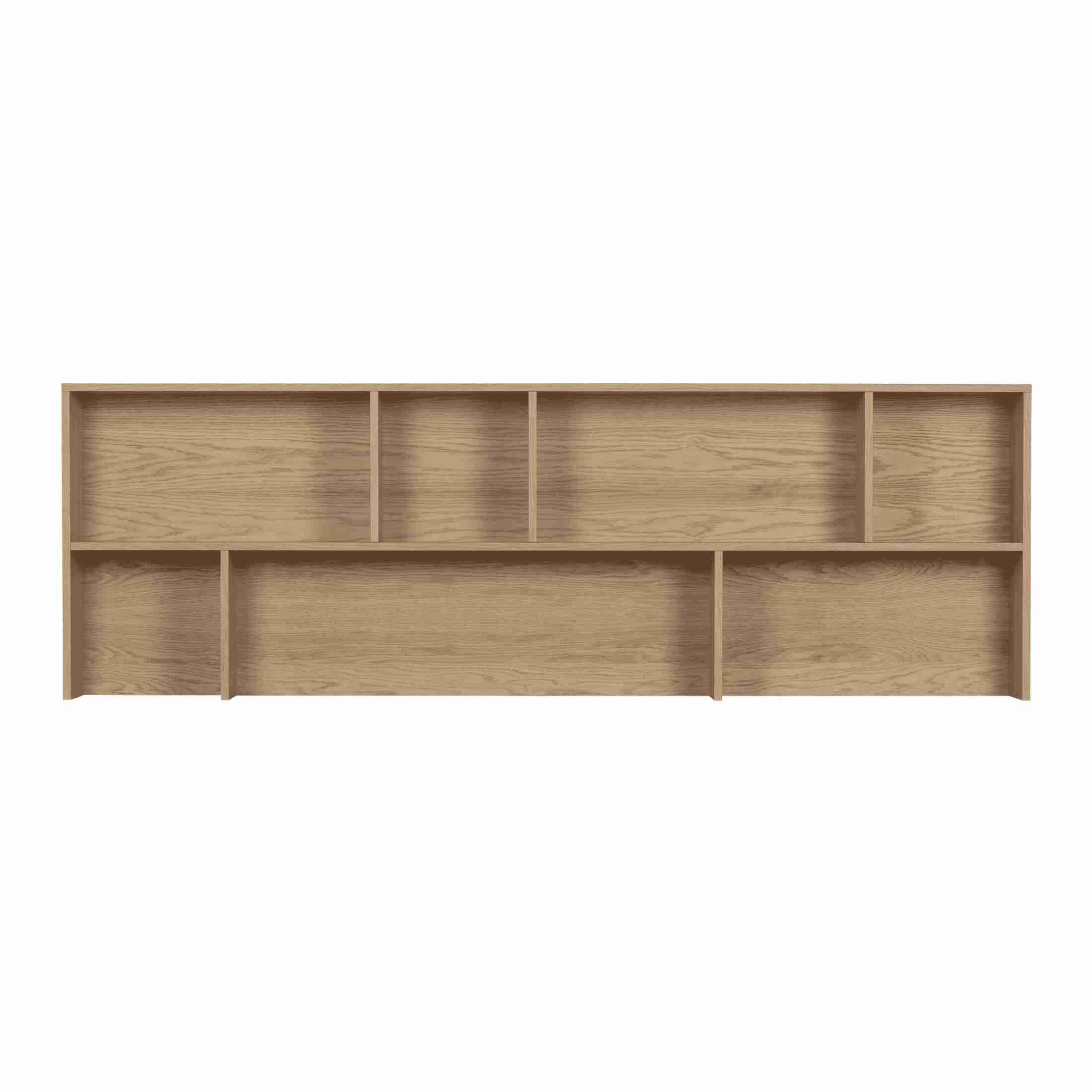 WOOOD Opzetkast 'New Gravure' t.b.v. Dressoir 'New Gravure' Eikenhout, kleur Naturel