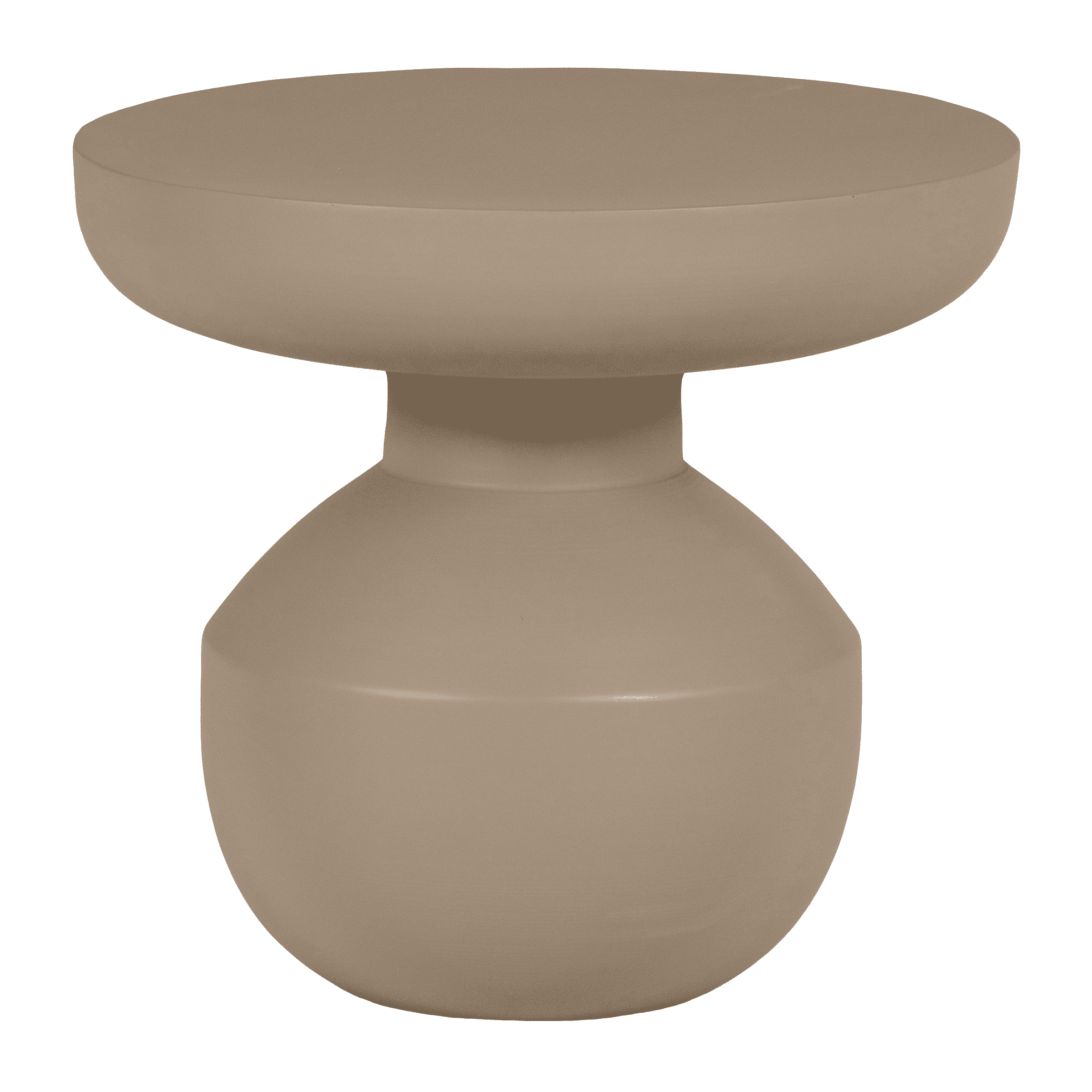 WOOOD Ronde Bijzettafel Bova 45cm - Bruin
