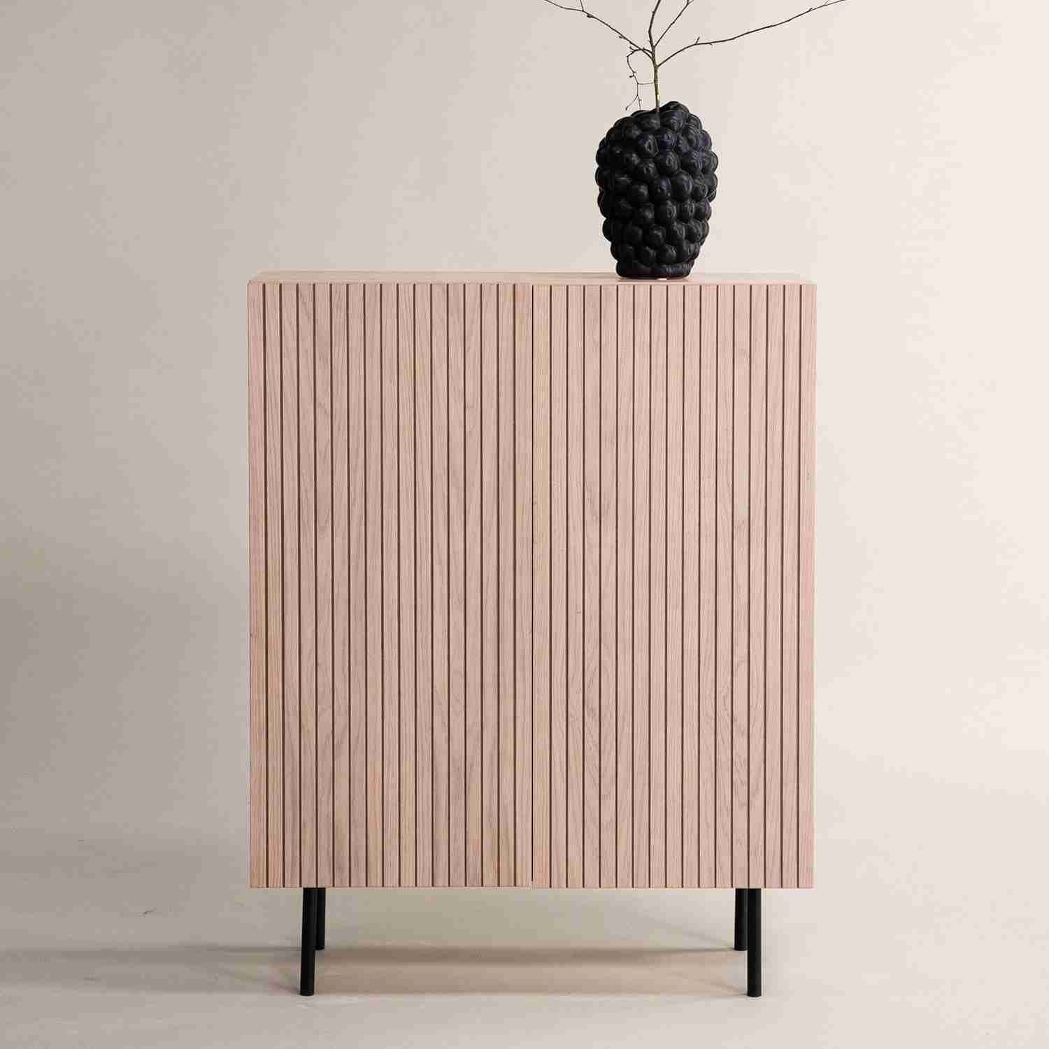 Nohr Opbergkast 'Aryana' 103 x 80cm, kleur Whitewash