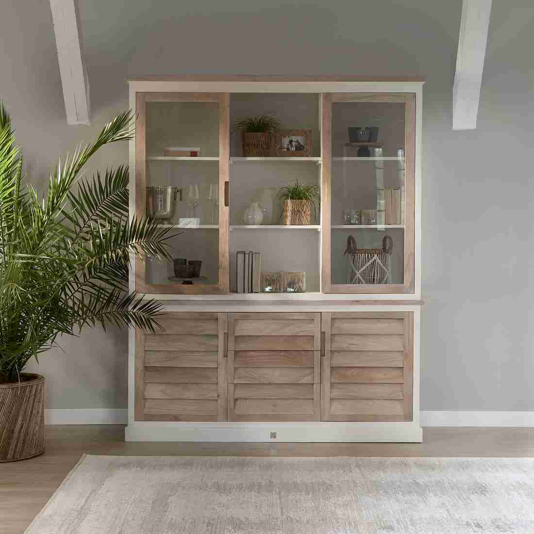 Rivièra Maison Buffetkast 'Pacifica' Mangohout, 220 x 180cm