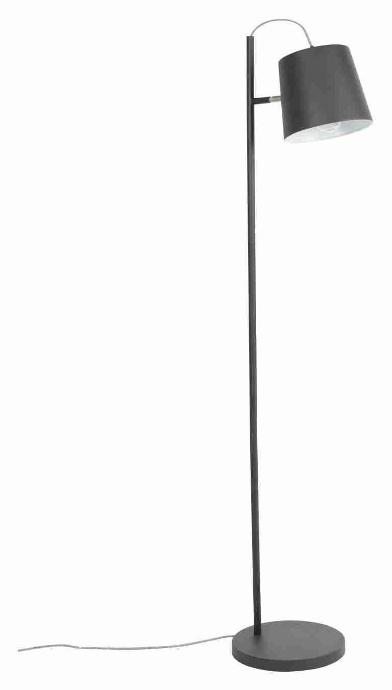 Zuiver Vloerlamp 'Buckle Head' 150cm, kleur Zwart