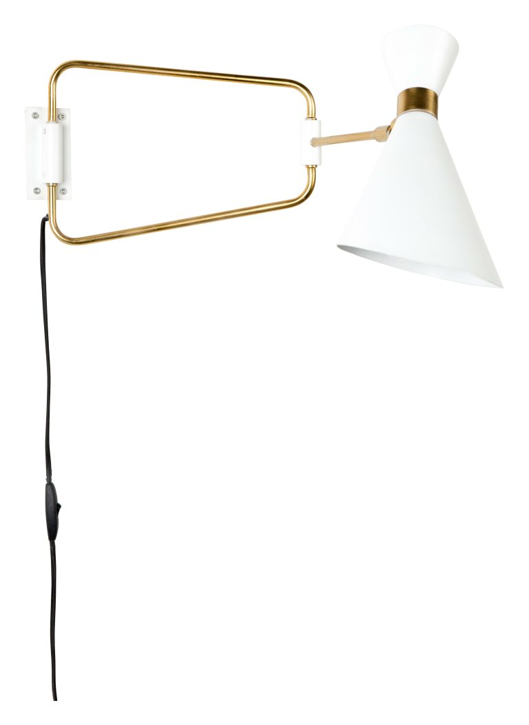 Zuiver Wandlamp 'Shady' kleur Wit