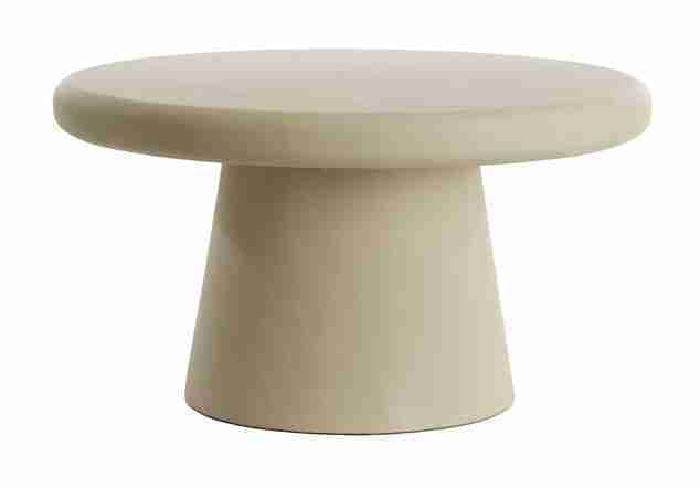 Light & Living Salontafel 'Kulona' 70cm, kleur Beige