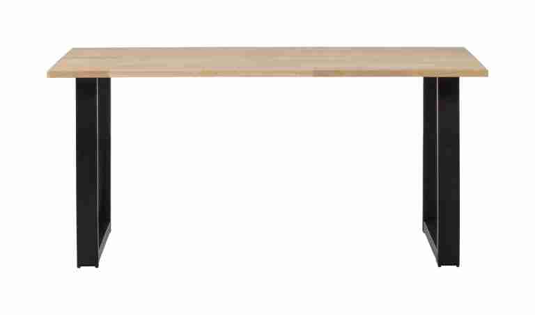 WOOOD Eettafel 'Tablo' met U-poot, 180 x 90cm